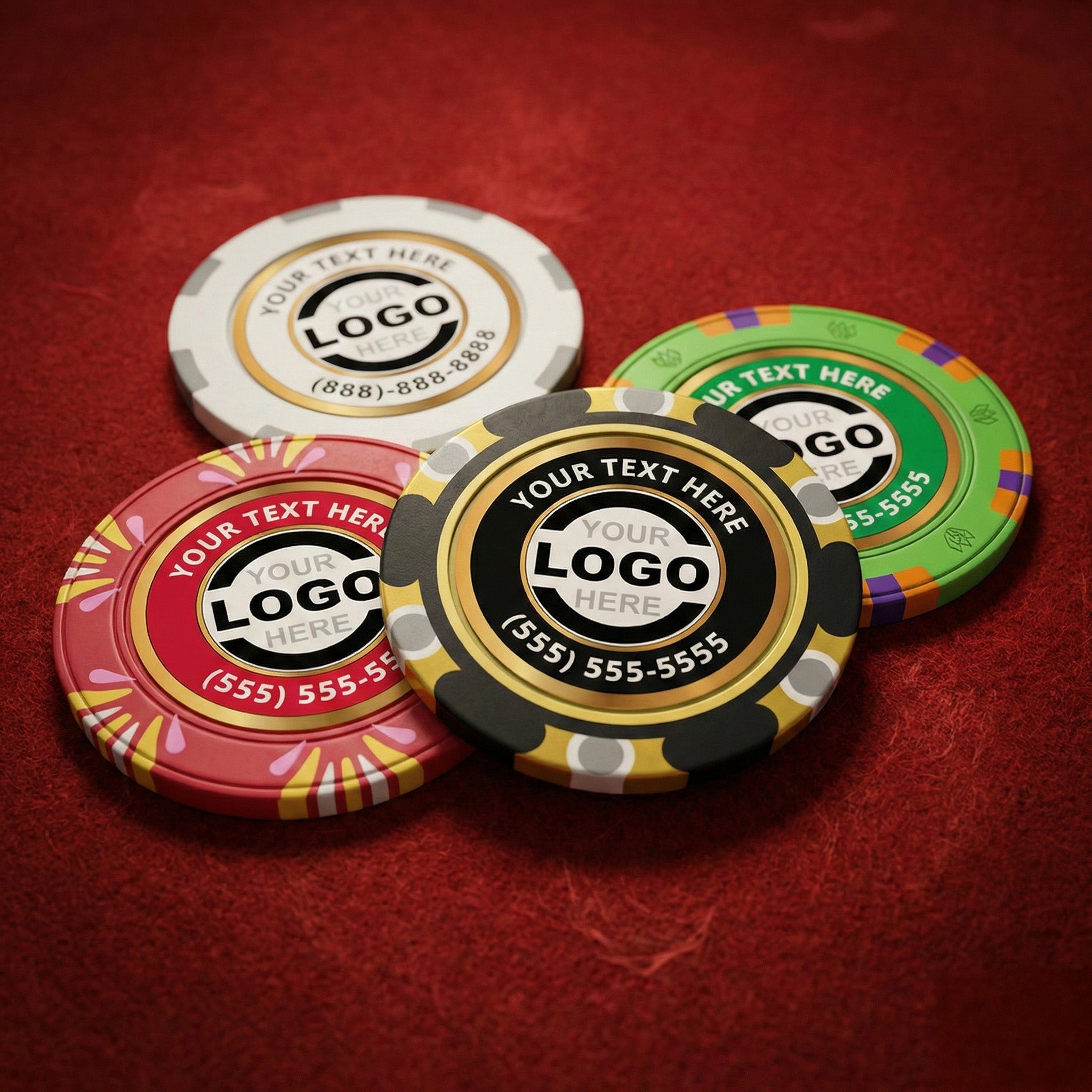 Clay Poker Chips