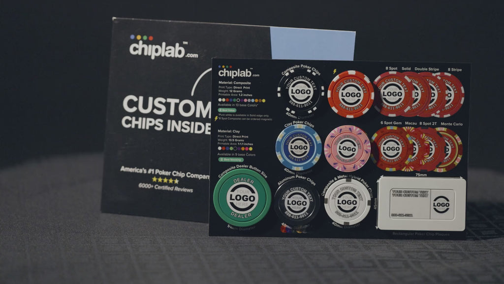 Poker Chip Sample Pack